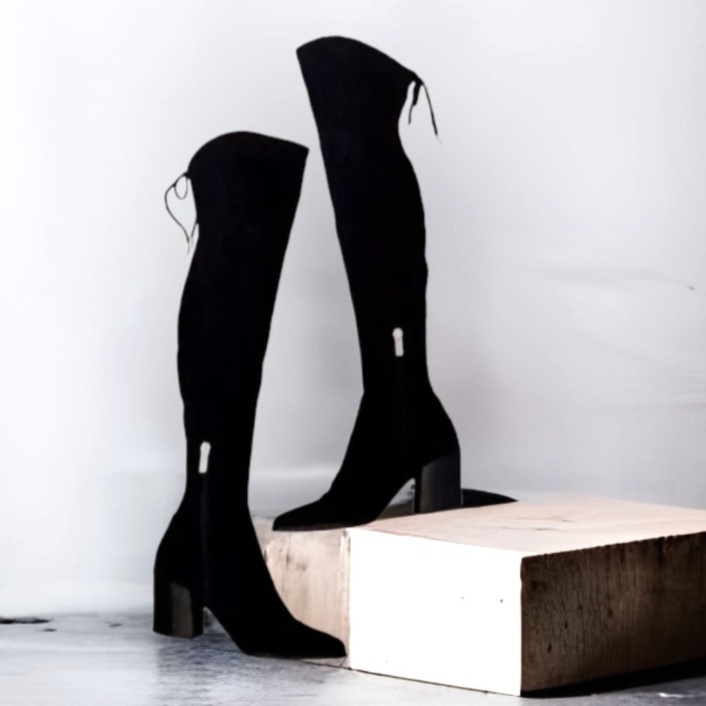 Marc Fisher LTD Over the Knee Suede Boots